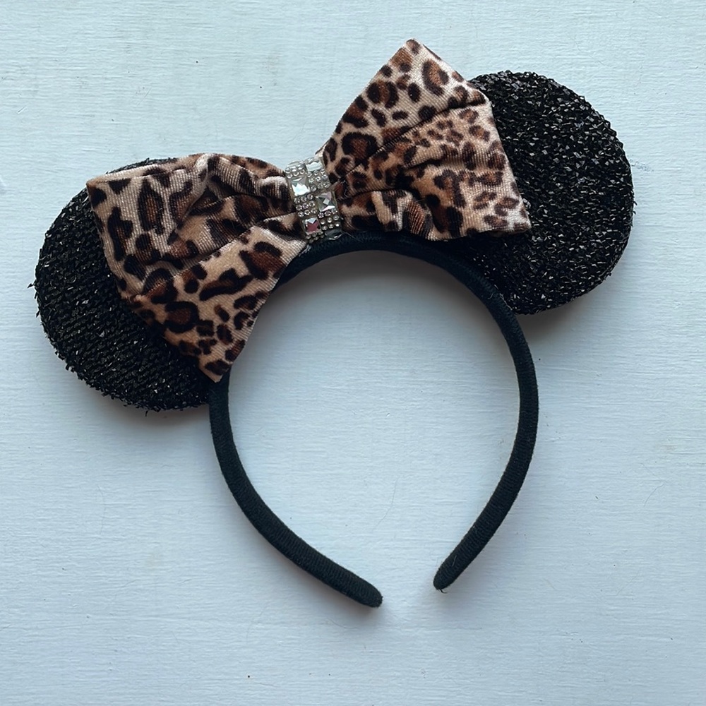 Leopard Print Minnie Ears